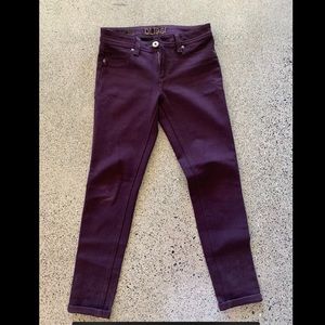 Dl 1961 maroon jeans